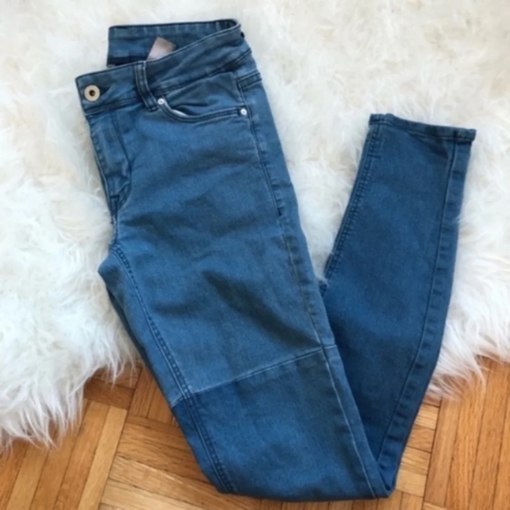 H&M Divided Two Tone Skinny Jeans - Picture 2 of 7